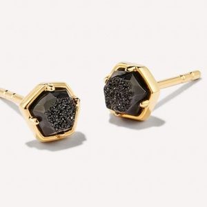 Black Kendra Scott studs
